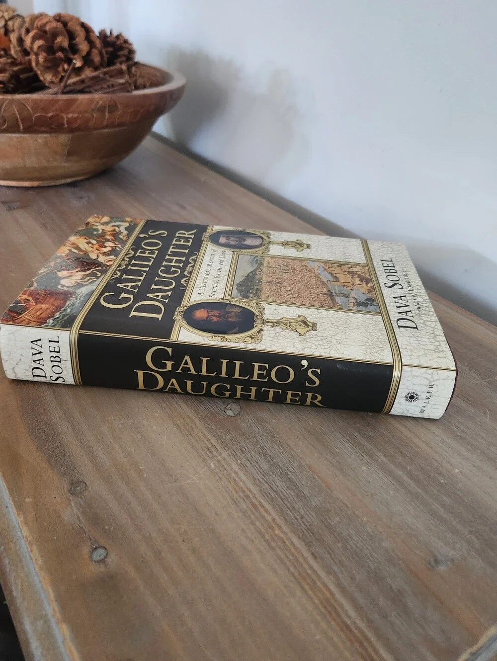 Galileo's Daughter Dava Sobel 1999 Hardcover Science History 4th Printing